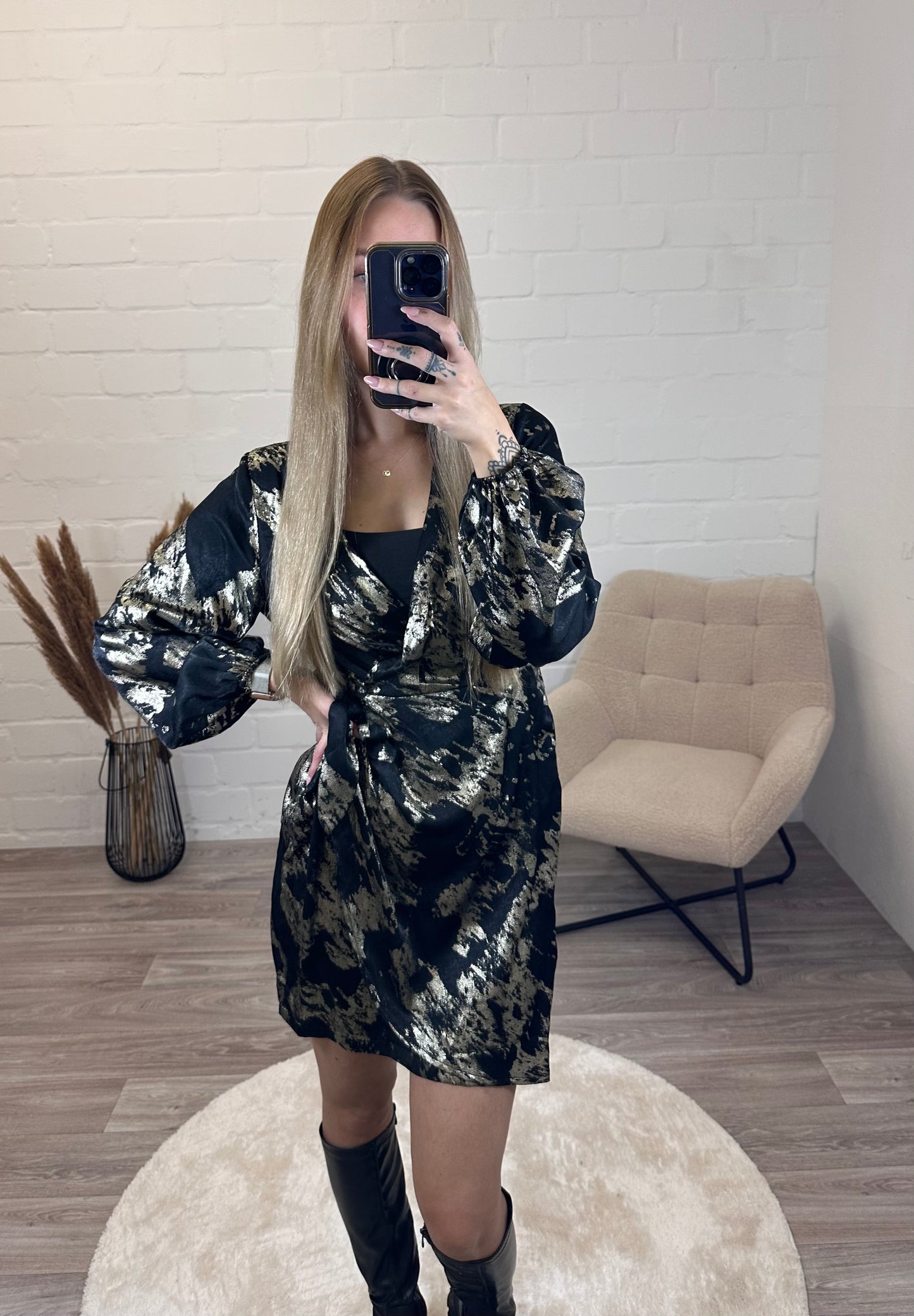 Kleid 'golden eye'